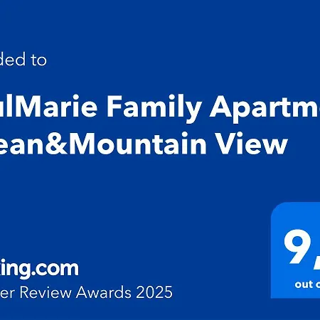 Апартаменты Paulmarie Family Ocean&mountain View
